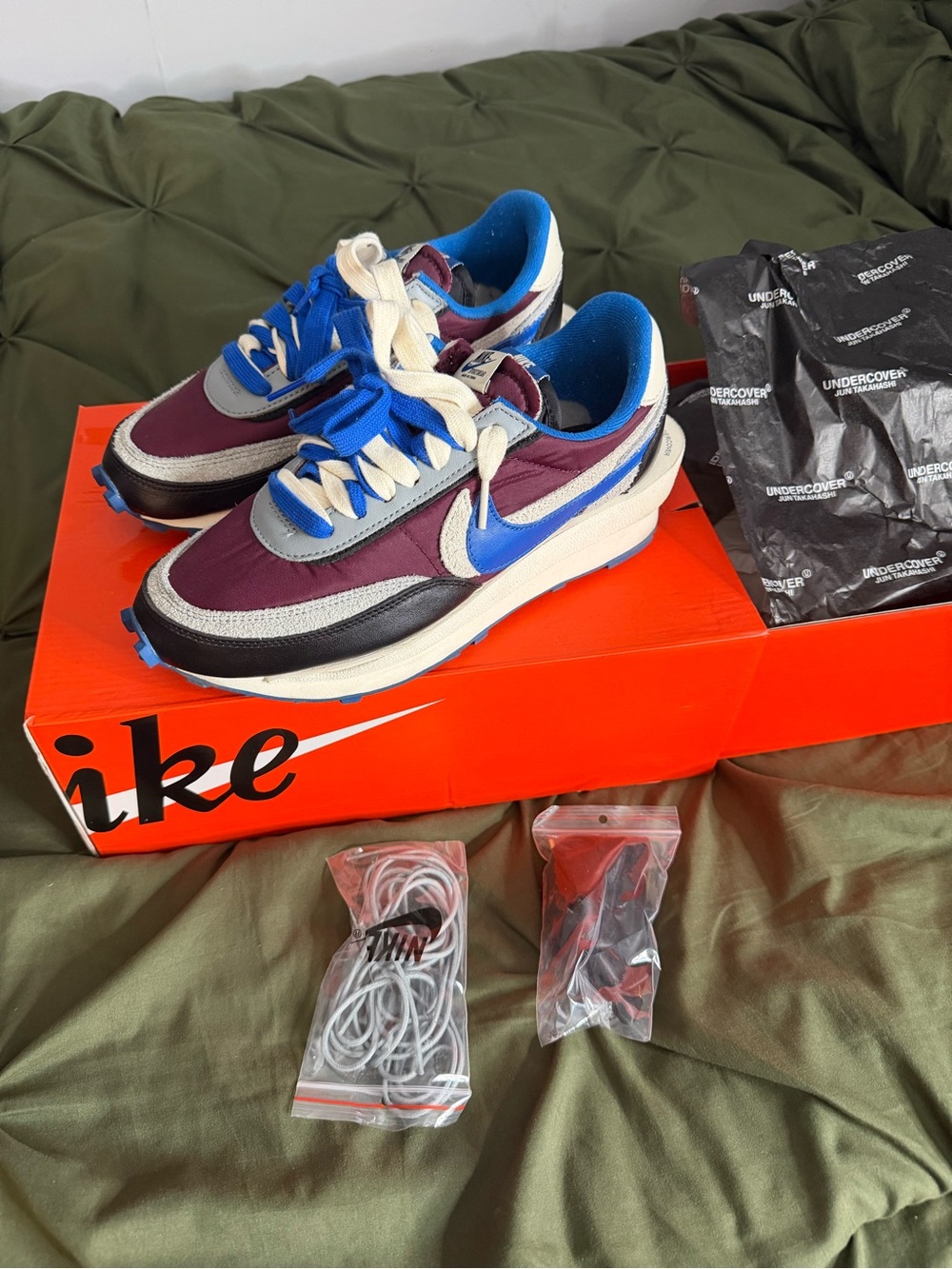 Nike sacks x undercover worn two times size 7 men/8.5 woman